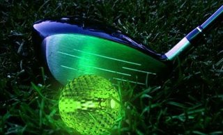 Glow Stick for Golf Ball tyčinka do míčku pro noční hru, zelená, 1ks
