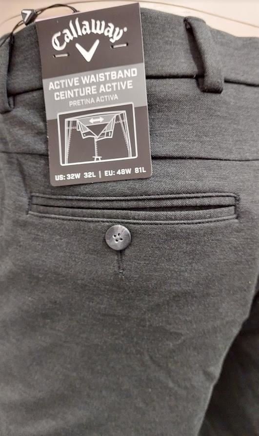 Callaway Chev pánské kalhoty, šedé