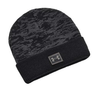 Under Armour Graphic Knit dětská zimní čepice, černá