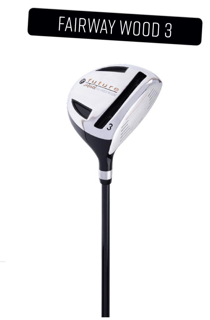 Spalding Future Yellow Junior dětský golfový set, 105-120cm