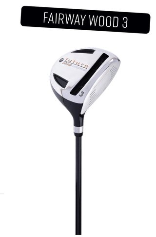 Spalding Future Yellow Junior dětský golfový set, 105-120cm