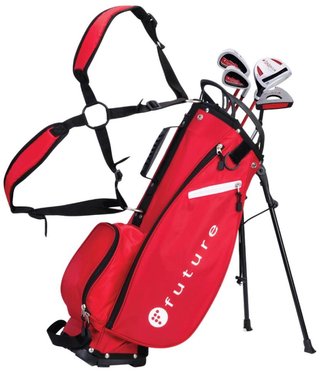 Spalding Future Red Junior dětský golfový set, 120-130cm