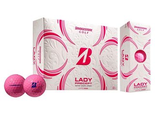 Bridgestone Lady Precept dámské golfové míčky, růžové