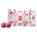 Bridgestone Lady Precept dámské golfové míčky, růžové