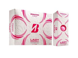Bridgestone Lady Precept dámské golfové míčky, růžové