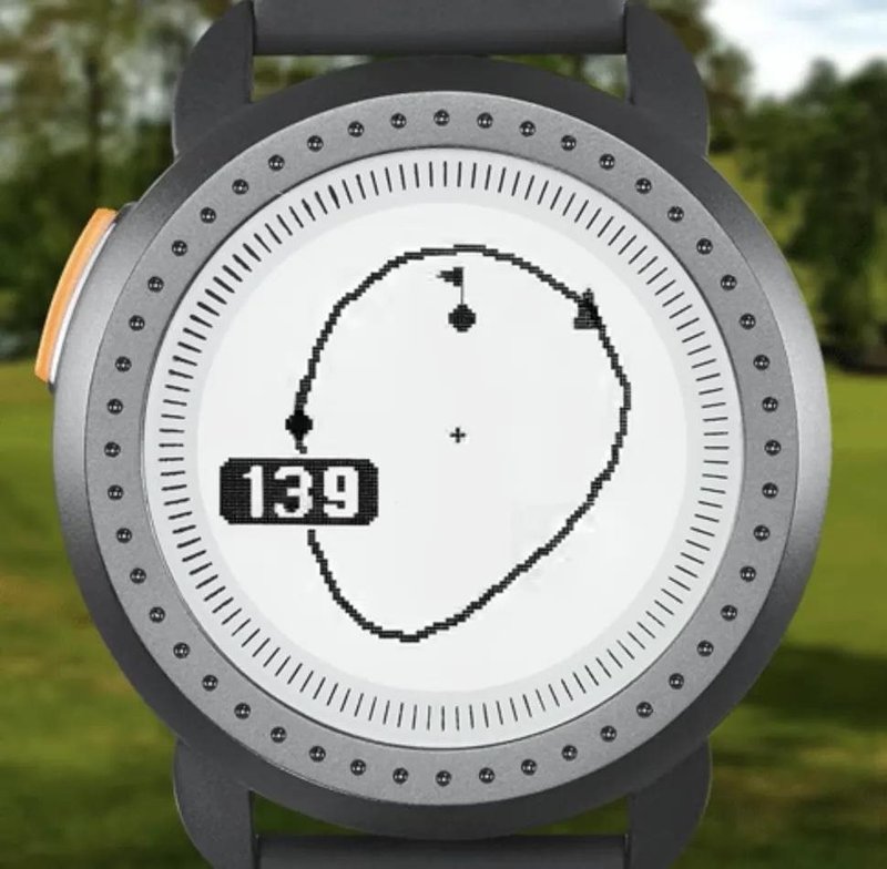 Bushnell iON Edge GPS golfové hodinky, šedé