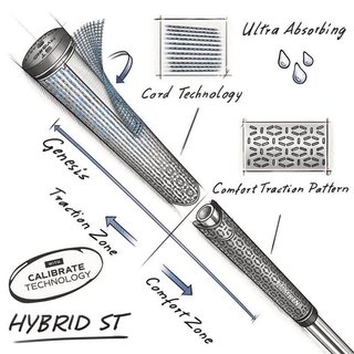 Lamkin ST+2 Hybrid Calibrate grip, Midsize
