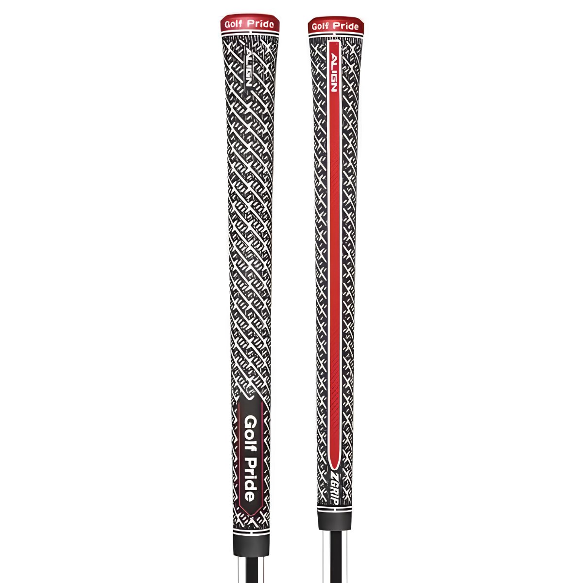 Golf Pride ZGrip Cord Align grip, Midsize, černo/bílo/červený