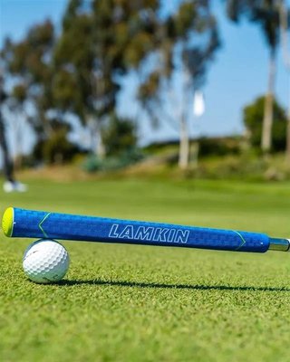 Lamkin SINKFIT Rubber Skinny Pistol putter grip, modro/zelený