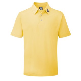 FootJoy Stretch Pique Solid pánské polo, žluté