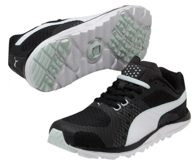 Puma Faas Xlite dámské boty, černo/bílo/zelené