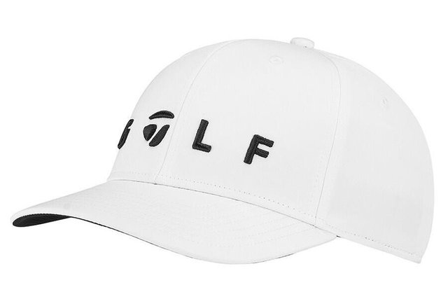 TaylorMade Lifestyle Golf Logo pánská kšiltovka, bílá