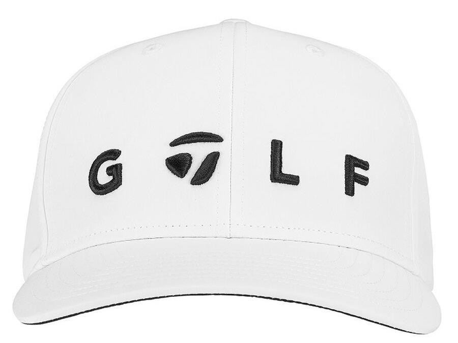 TaylorMade Lifestyle Golf Logo pánská kšiltovka, bílá