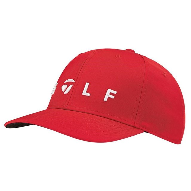 TaylorMade Lifestyle Golf Logo pánská kšiltovka, červená