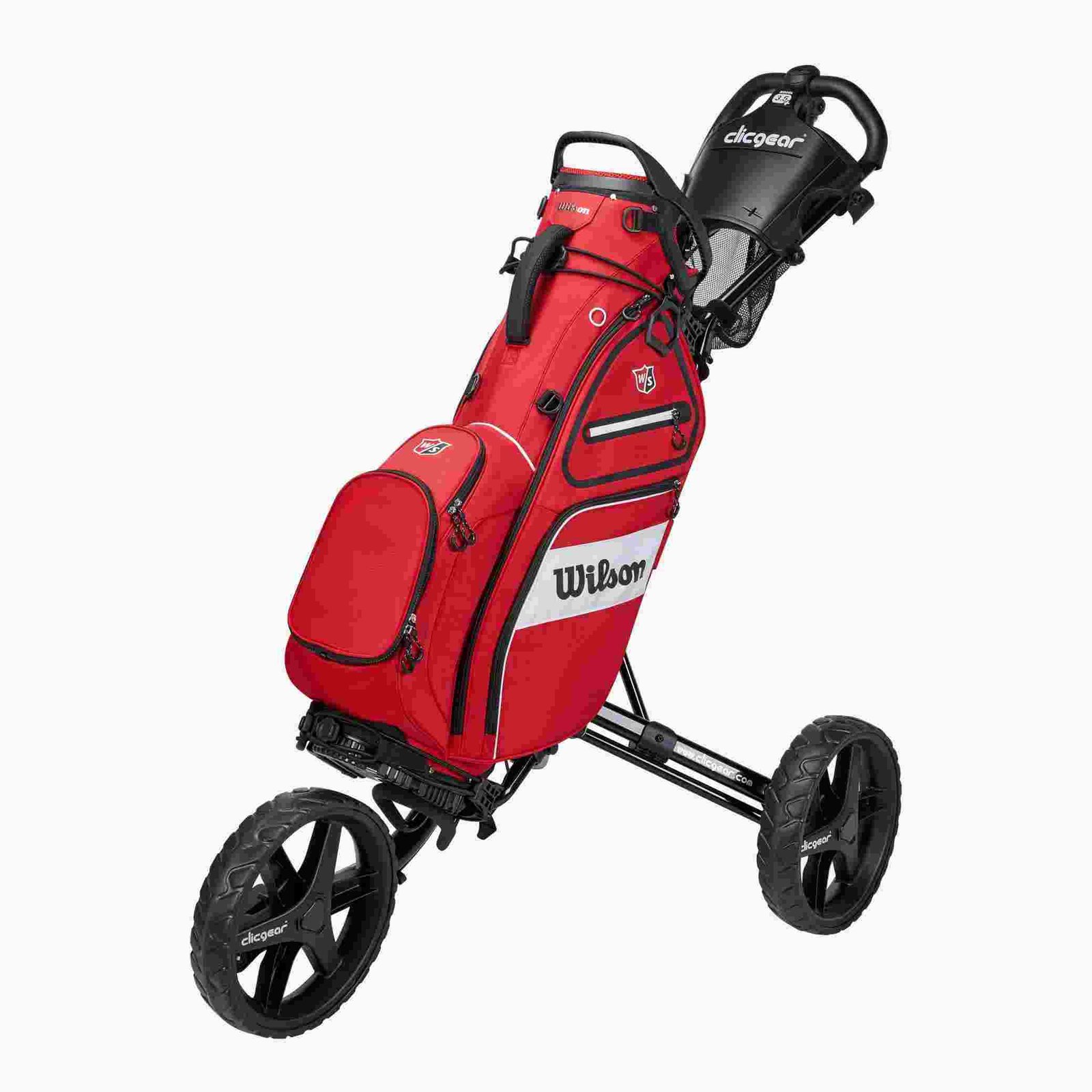 Wilson Staff EXO Dry stand bag, červený
