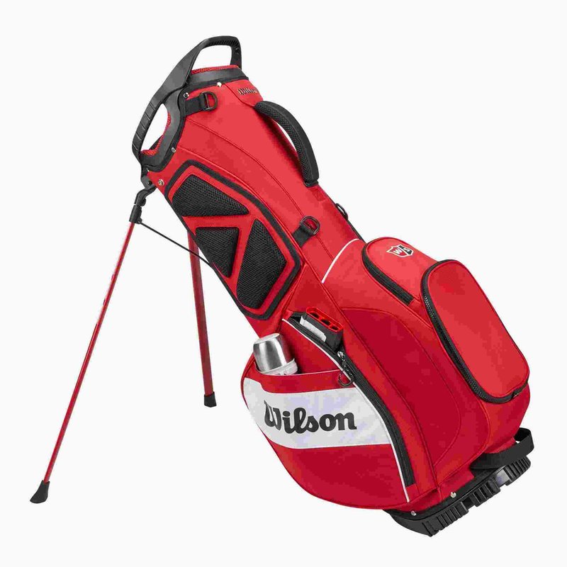 Wilson Staff EXO Dry stand bag, červený