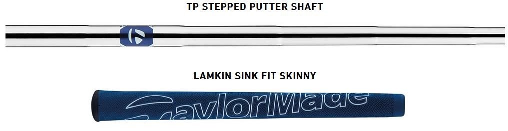 TaylorMade TP Hydro Blast Bandon 3 Short Slant putter