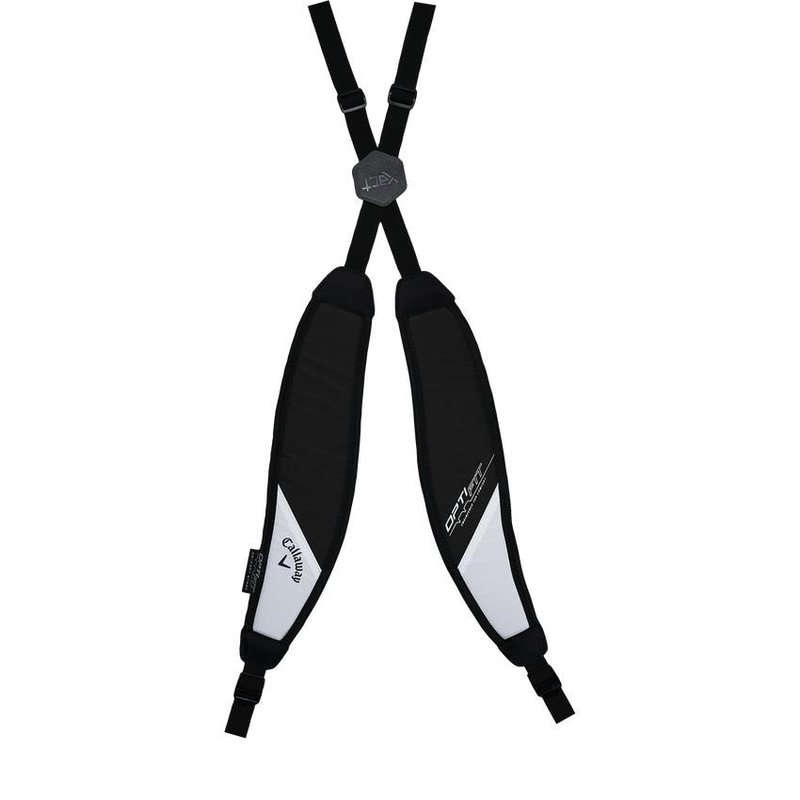 Callaway Hyperlite Zero Double Strap stand bag, bílo/černo/červený