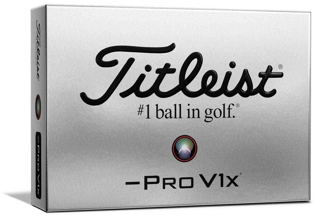 Titleist Pro V1x Left Dash golfové míčky
