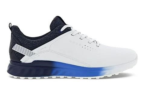 Ecco S-Three Goretex pánské golfové boty, bílé