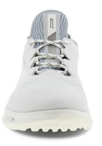 Ecco Biom C4 pánské kožené Gore-Tex golfové boty, bílé