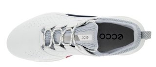Ecco Biom C4 pánské kožené Gore-Tex golfové boty, bílé