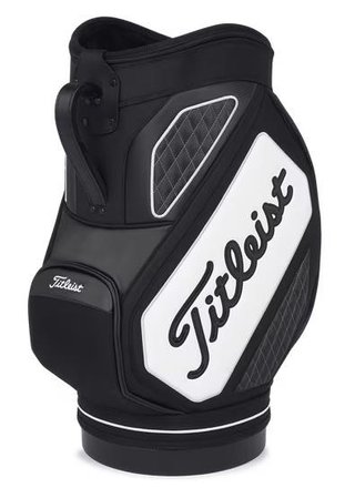 Titleist Tour Series Den Caddy bag na golfové míčky, černo/bílý