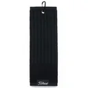 Titleist Trifold Cart golfový ručník, černý