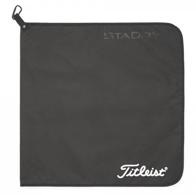 Titleist StaDry Performance golfový ručník, černý