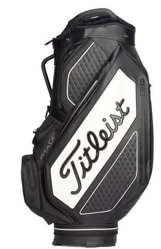 Titleist Tour Series Premium Stadry staff bag, black/white