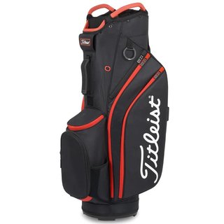 Titleist 14 cart bag, černo/červený