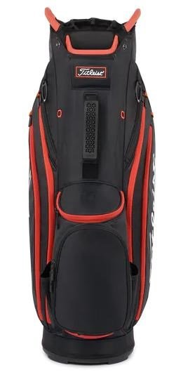 Titleist 14 cart bag, černo/červený