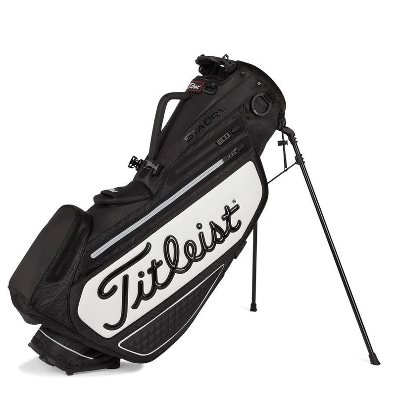 Titleist Tour Series Premium StaDry stand bag, černo/bílý