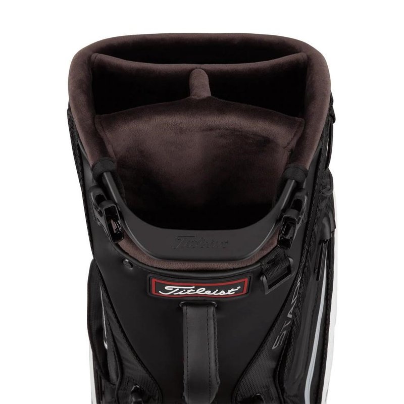 Titleist Tour Series Premium StaDry stand bag, černo/bílý