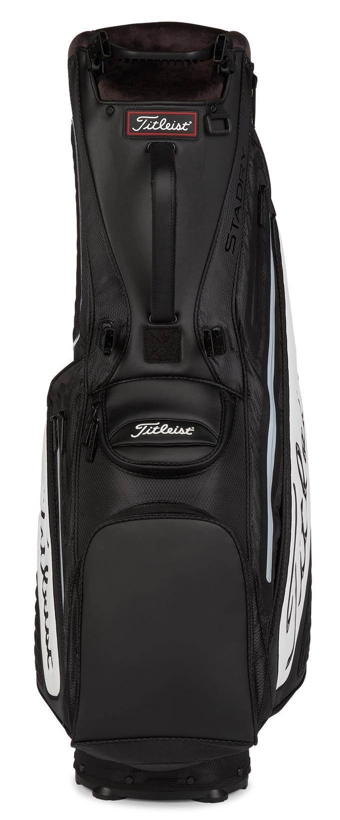 Titleist Tour Series Premium StaDry stand bag, černo/bílý