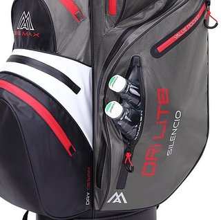 Big Max Dri Lite Silencio 2 cart bag, šedo/bílo/černo/červený