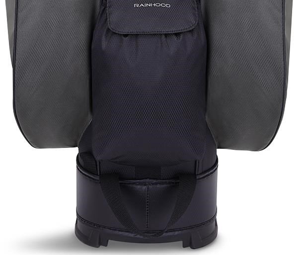 Big Max Dri Lite Silencio 2 cart bag, šedo/bílo/černo/červený