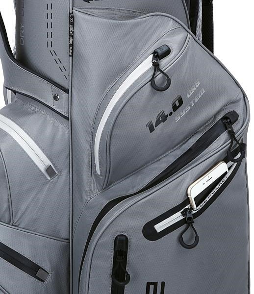 Big Max Dri Lite Silencio 2 cart bag, šedo/černý