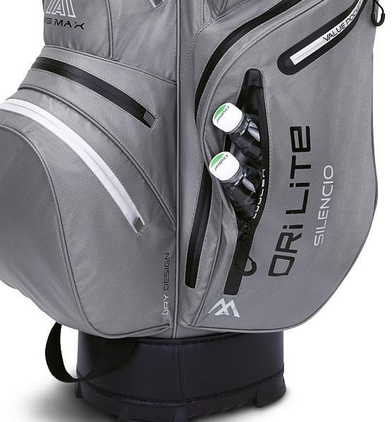 Big Max Dri Lite Silencio 2 cart bag, šedo/černý