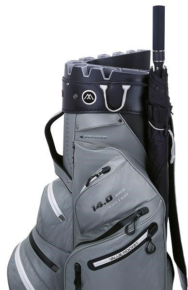 Big Max Dri Lite Silencio 2 cart bag, šedo/černý
