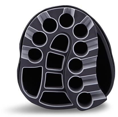 Big Max Dri Lite Silencio 2 cart bag, tmavě modro/stříbrno/červený