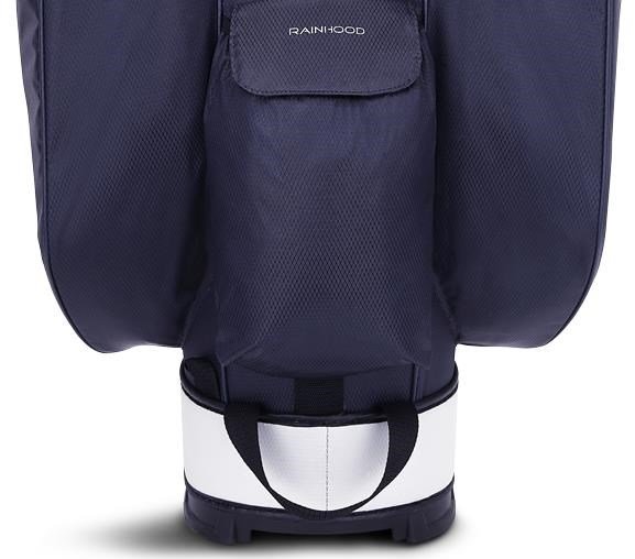 Big Max Dri Lite Silencio 2 cart bag, steel blue/silver/fuchsia