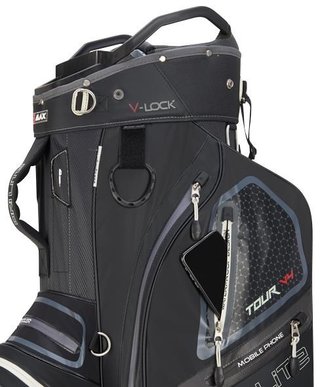 Big Max Dri Lite V-4 cart bag, černý