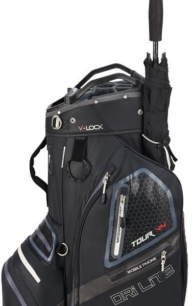 Big Max Dri Lite V-4 cart bag, černý