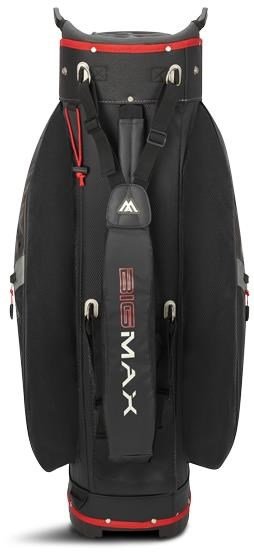 Big Max Dri Lite V-4 cart bag, šedo/černo/červený