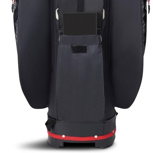 Big Max Dri Lite V-4 cart bag, šedo/černo/červený