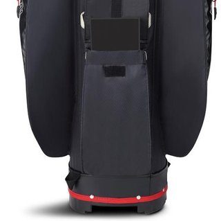 Big Max Dri Lite V-4 cart bag, šedo/černo/červený
