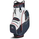 Big Max Dri Lite V-4 cart bag, blueberry/white/merlot