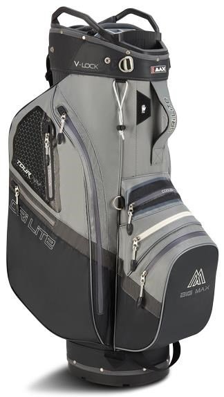 Big Max Dri Lite V-4 cart bag, šedo/černý