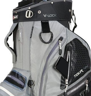 Big Max Dri Lite V-4 cart bag, šedo/černý